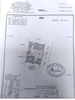  MAISON LOCATIVE À VENDRE – HOUETO 