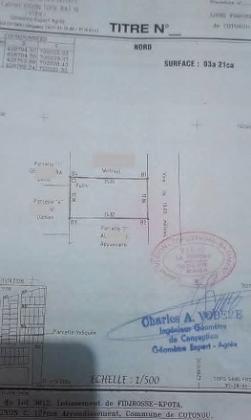 PARCELLE  À VENDRE, - PHARMACIE FIDJROSSÈ PLAGE 