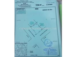 PARCELLE À STE RITA – ANGLE DE RUE 